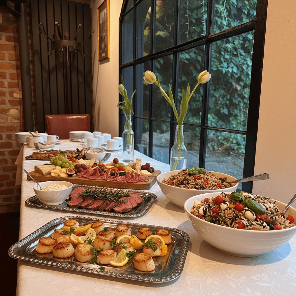 Individuelle Menüs für Gedenkfeier